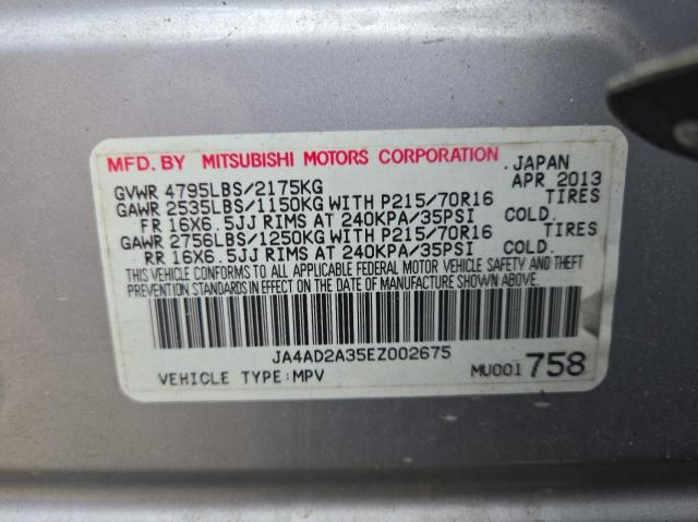 Zdjęcie 10 z aukcji – 2014 MITSUBISHI OUTLANDER z VIN JA4AD2A35EZ002675