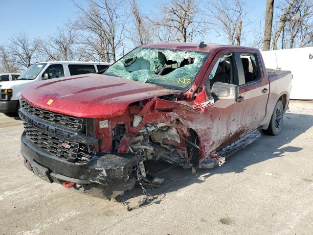 CHEVROLET SILVERADO 2021 with VIN 1GCPYCEF4MZ168375 - Photo from auction