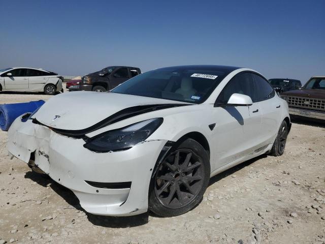 TESLA MODEL 3 2021 with VIN 5YJ3E1EA7MF091555 - Photo from auction