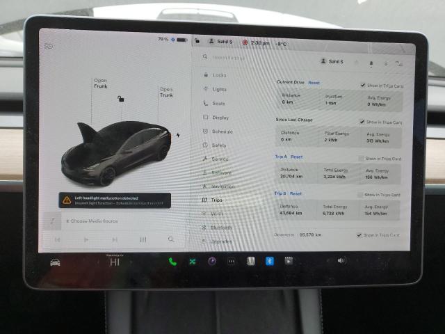 Photo 9 from auction – 2021 TESLA MODEL 3 with VIN 5YJ3E1EA1MF083161