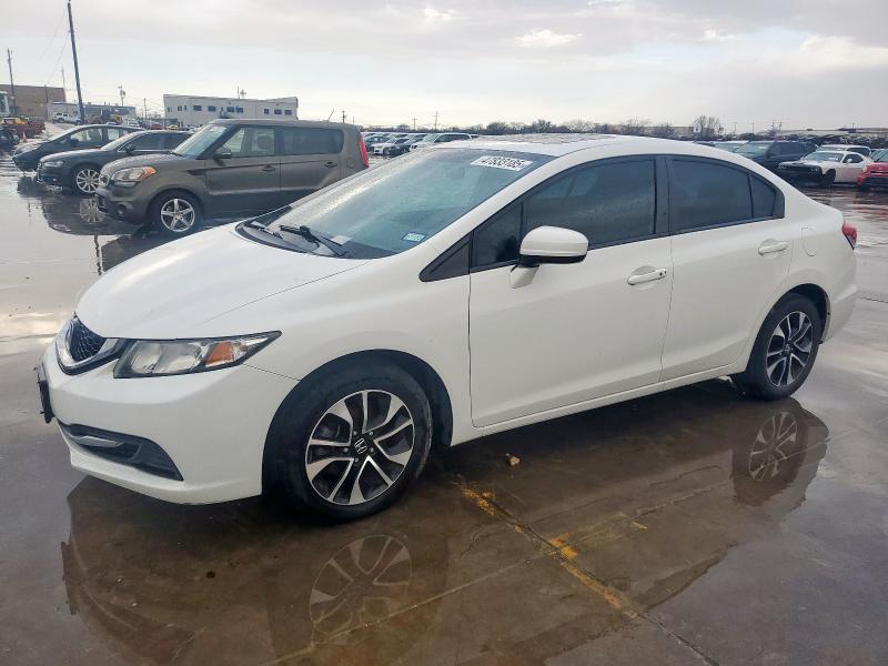 Photo 1 from auction – 2015 HONDA CIVIC EX with VIN 2HGFB2F8XFH540040