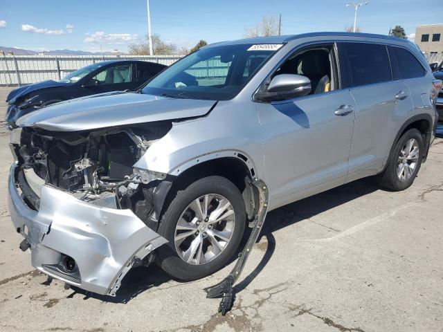 TOYOTA HIGHLANDER 2014 with VIN 5TDJKRFH8ES029640 - Photo from auction