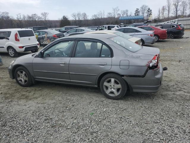 Photo 2 from auction – 2005 HONDA CIVIC EX with VIN 2HGES26705H568544