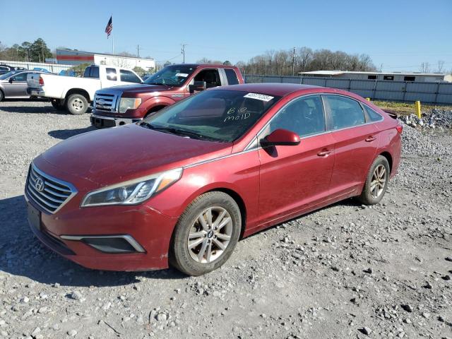 HYUNDAI SONATA SE 2016 with VIN 5NPE24AF0GH407632 - Photo from auction