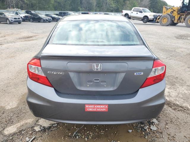 Photo 6 from auction – 2012 HONDA CIVIC HF with VIN 2HGFB2F61CH320991