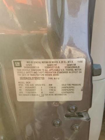 Снимка 14 от търг – 2007 BUICK RENDEZVOUS с VIN 3G5DA03L07S582700