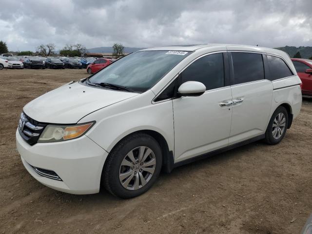 HONDA ODYSSEY EX 2015 with VIN 5FNRL5H69FB021136 - Photo from auction