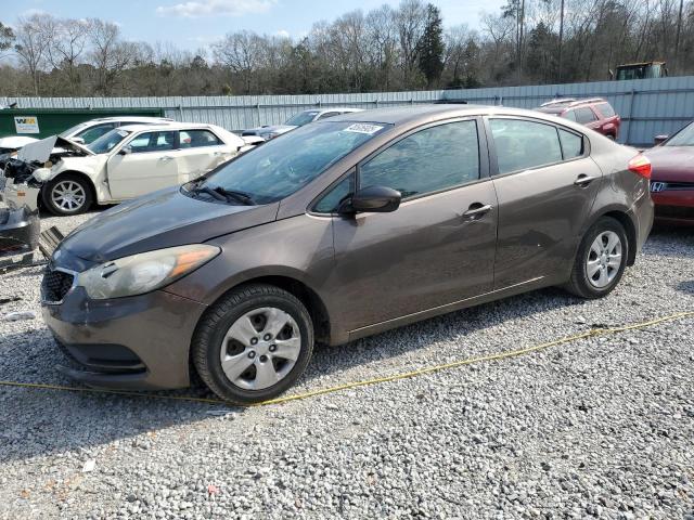 KIA FORTE LX 2014 with VIN KNAFK4A69E5064995 - Photo from auction