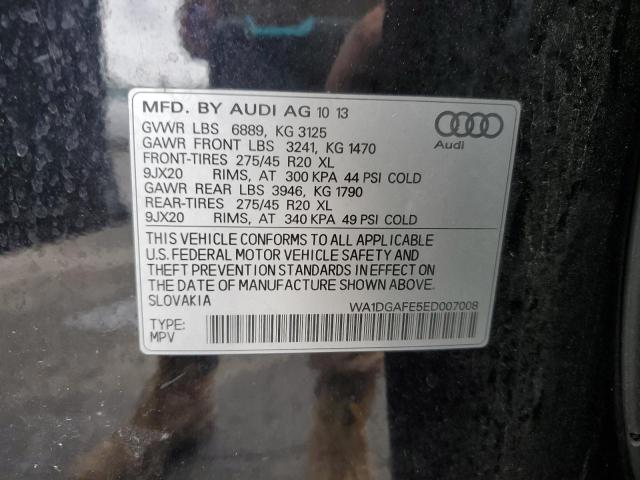 Photo 14 from auction – 2014 AUDI Q7 PRESTIG with VIN WA1DGAFE5ED007008