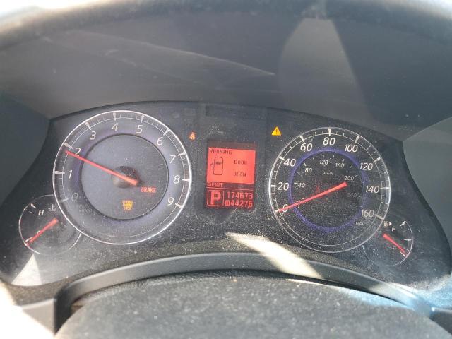 Photo 9 from auction – 2008 INFINITI EX35 BASE with VIN JNKAJ09F48M359783