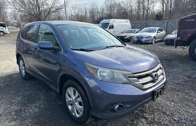 HONDA CR-V EX 2013 with VIN 5J6RM4H5XDL007555 - Photo from auction