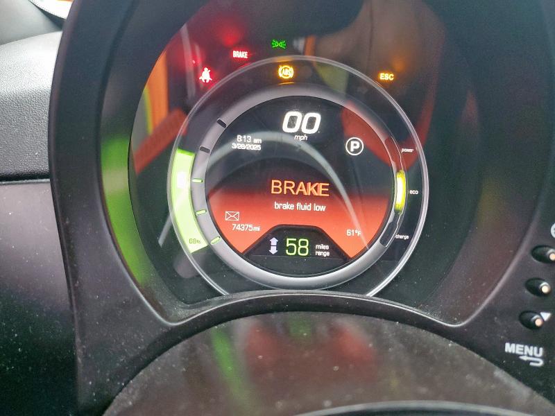 Photo 9 from auction – 2014 FIAT 500 ELECTR with VIN 3C3CFFGE7ET266999