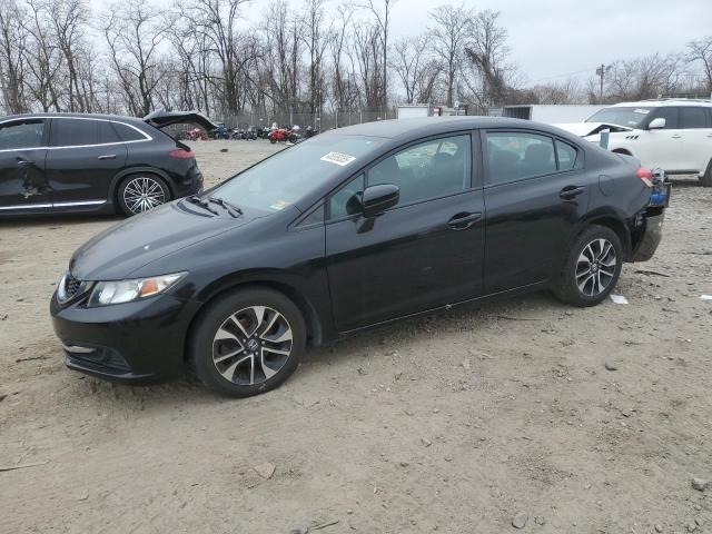 HONDA CIVIC LX 2015 with VIN 19XFB2F56FE276170 - Photo from auction