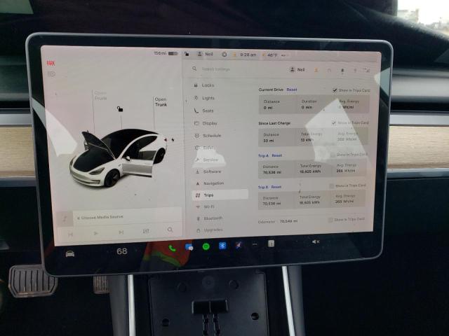 Photo 9 from auction – 2018 TESLA MODEL 3 with VIN 5YJ3E1EA0JF041222