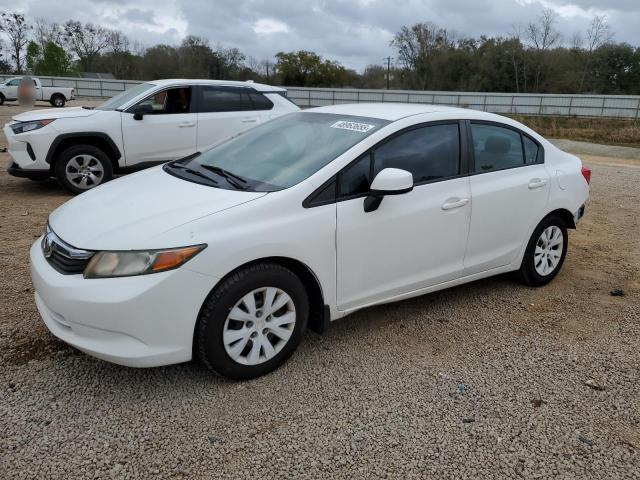 HONDA CIVIC LX 2012 with VIN 19XFB2F55CE069250 - Photo from auction