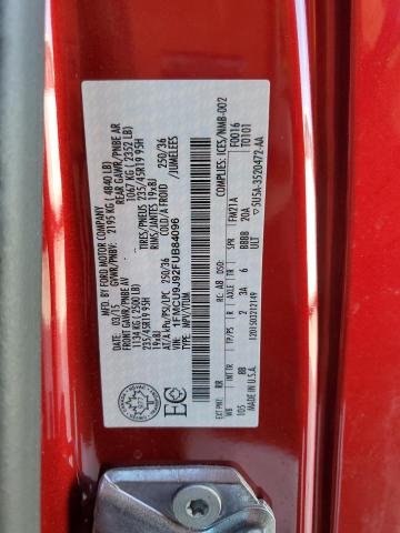 Photo 14 from auction – 2015 FORD ESCAPE TIT with VIN 1FMCU9J92FUB84096