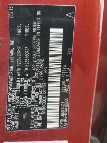 Photo 14 from auction – 2015 TOYOTA SIENNA LE with VIN 5TDKK3DCXFS613841