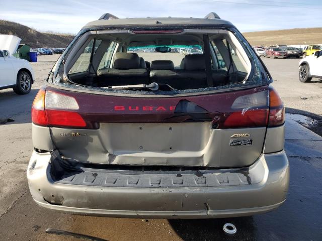 Photo 6 from auction – 2003 SUBARU LEGACY OUT with VIN 4S3BH895037653504