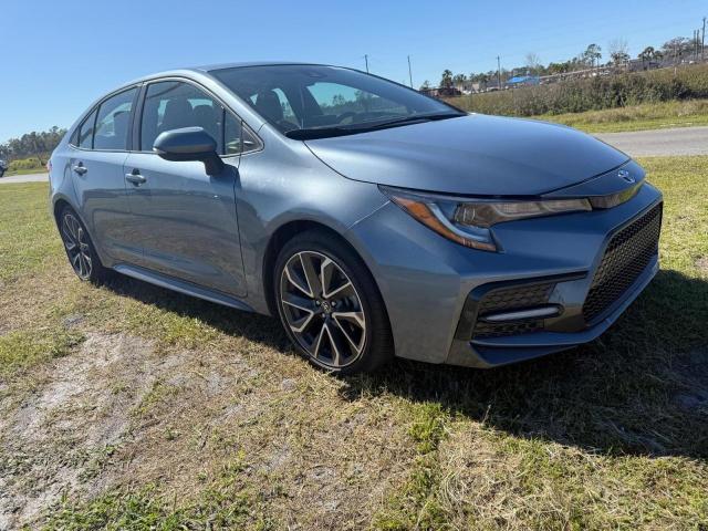 TOYOTA COROLLA SE 2021 with VIN 5YFS4MCE9MP063380 - Photo from auction