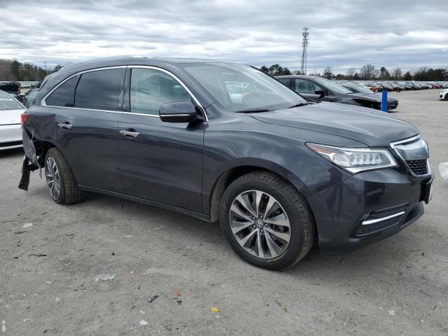 Photo 4 from auction – 2016 ACURA MDX TECHNO with VIN 5FRYD4H45GB056645