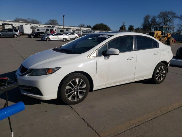 HONDA CIVIC EX 2014 with VIN 19XFB2F81EE242484 - Photo from auction