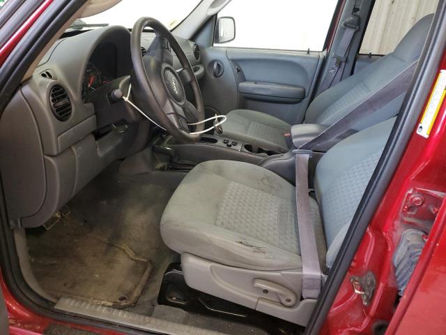 Photo 7 from auction – 2006 JEEP LIBERTY SP with VIN 1J4GL48K16W235445