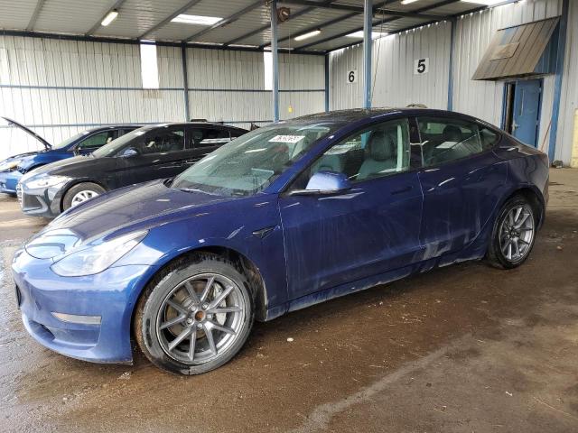 TESLA MODEL 3 2022 with VIN 5YJ3E1EA5NF291254 - Photo from auction