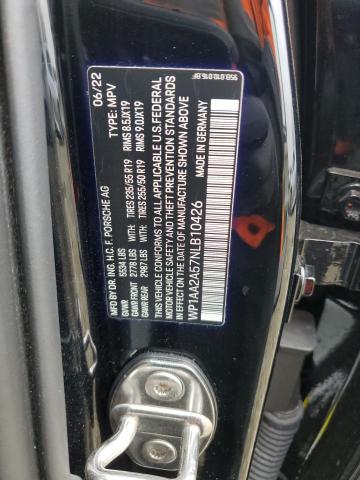 Photo 14 from auction – 2022 PORSCHE MACAN with VIN WP1AA2A57NLB10426