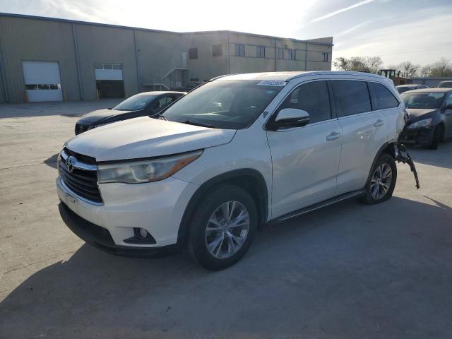 TOYOTA HIGHLANDER 2015 с VIN 5TDKKRFH8FS099015 - Снимка от търг