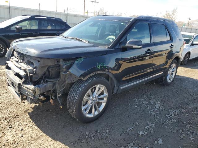 FORD EXPLORER X 2018 with VIN 1FM5K8D88JGB90486 - Photo from auction