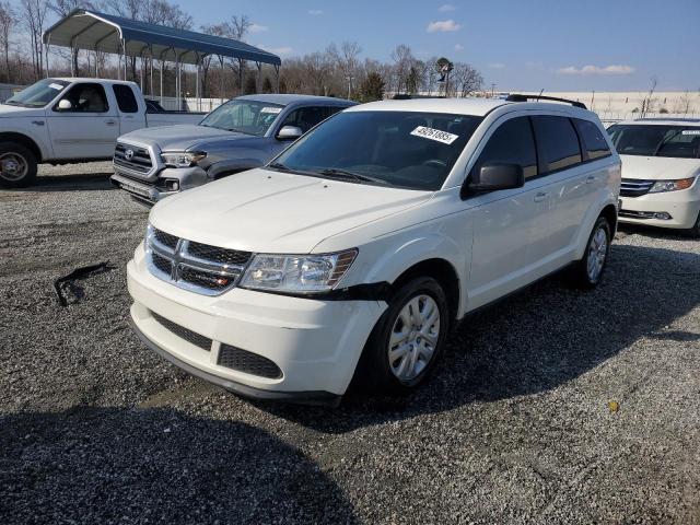 DODGE JOURNEY SE 2017 with VIN 3C4PDCABXHT563642 - Photo from auction