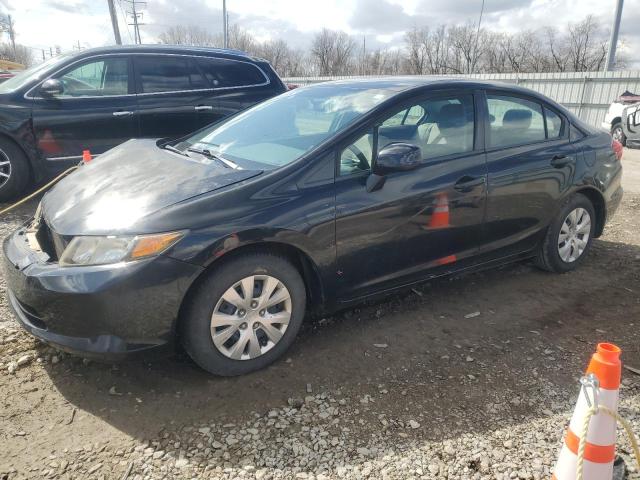 HONDA CIVIC LX 2012 with VIN 19XFB2F58CE075351 - Photo from auction