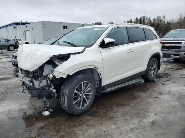 TOYOTA HIGHLANDER 2019 with VIN 5TDJZRFH5KS567302 - Photo from auction