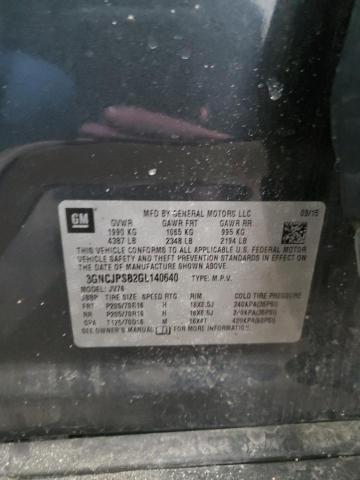 Photo 14 from auction – 2016 CHEVROLET TRAX 1LT with VIN 3GNCJPSB2GL140640