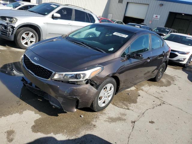 KIA FORTE LX 2017 with VIN 3KPFL4A74HE127454 - Photo from auction