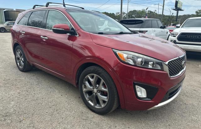 KIA SORENTO SX 2016 with VIN 5XYPK4A56GG115443 - Photo from auction