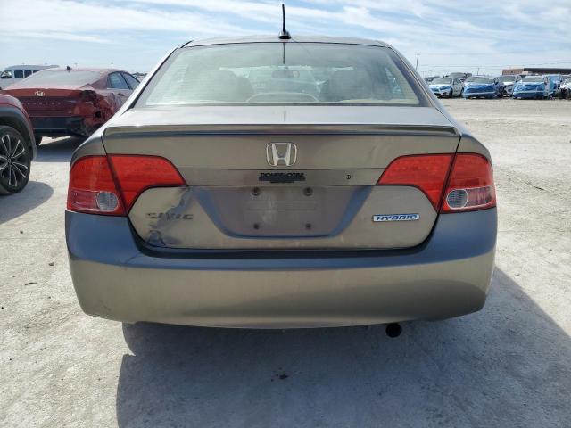 Photo 6 from auction – 2007 HONDA CIVIC HYBR with VIN JHMFA36297S010816