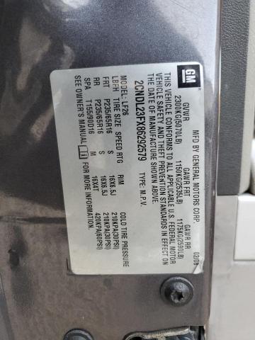Photo 14 from auction – 2008 CHEVROLET EQUINOX LS with VIN 2CNDL23FX86292579