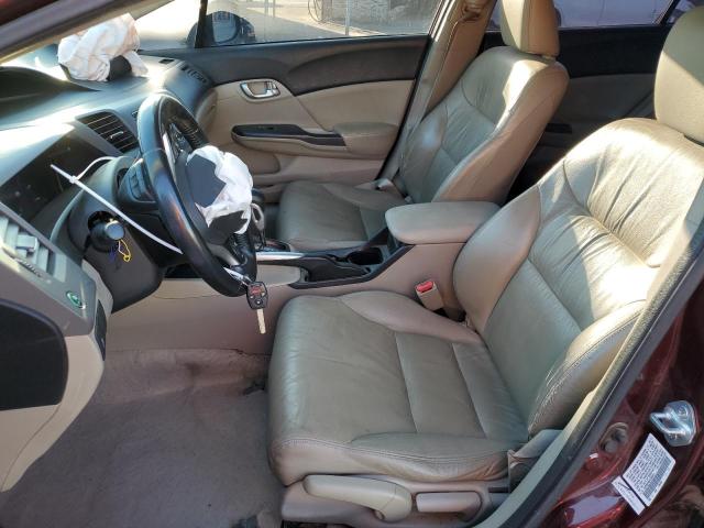 Photo 7 from auction – 2012 HONDA CIVIC EXL with VIN 19XFB2F98CE335041