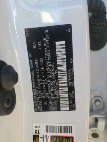 Снимка 14 от търг – 2020 TOYOTA HIGHLANDER с VIN 5TDEBRCH5LS010417