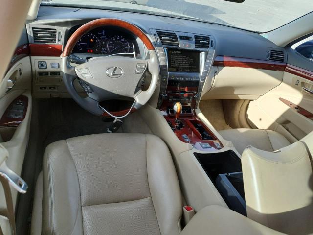 Photo 8 from auction – 2007 LEXUS LS 460 with VIN JTHBL46F775044785