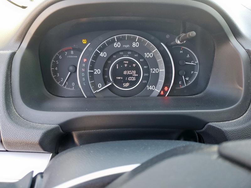Photo 9 from auction – 2016 HONDA CR-V LX with VIN 3CZRM3H31GG708902