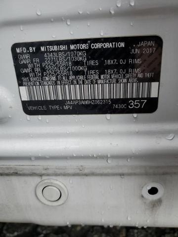 Photo 14 from auction – 2017 MITSUBISHI OUTLANDER with VIN JA4AP3AW6HZ062315