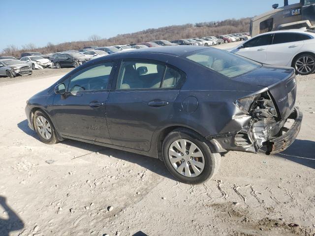 Photo 2 from auction – 2012 HONDA CIVIC LX with VIN 19XFB2F51CE104530