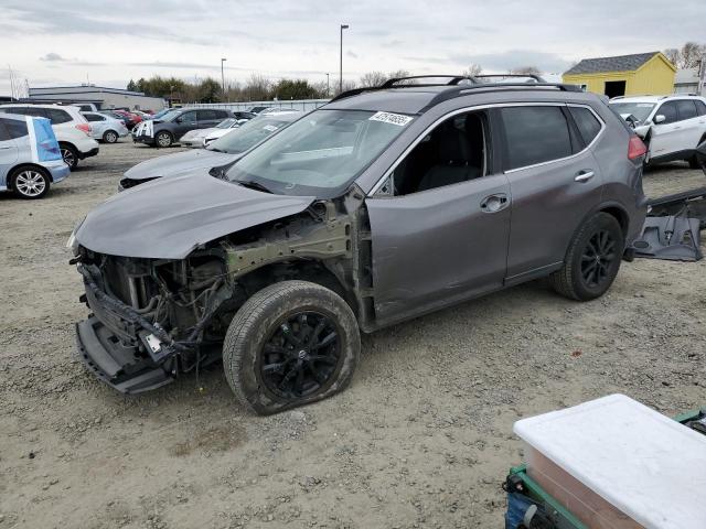 NISSAN ROGUE S 2017 with VIN 5N1AT2MT1HC812828 - Photo from auction