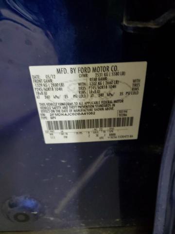 Photo 14 from auction – 2013 FORD EDGE SEL with VIN 2FMDK4JC6DBA41082