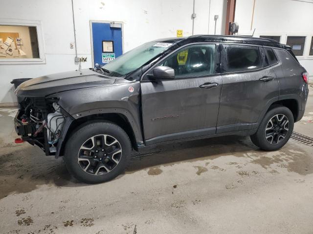 JEEP COMPASS TR 2018 with VIN 3C4NJDDB5JT483950 - Photo from auction