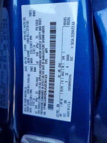 Photo 14 from auction – 2018 FORD ESCAPE SEL with VIN 1FMCU0HD8JUD36123