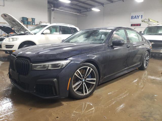 BMW 750 XI 2021 with VIN WBA7U2C08MCF39996 - Photo from auction