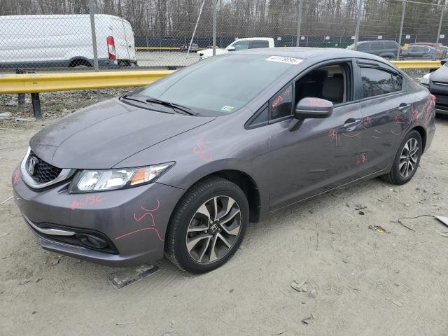 HONDA CIVIC EX 2015 with VIN 19XFB2F86FE074911 - Photo from auction